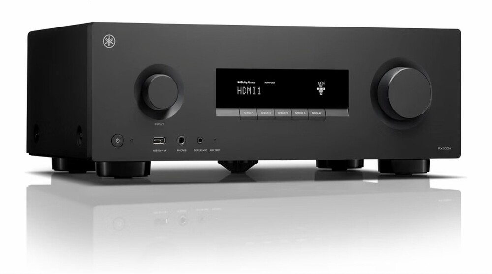 Yamaha RX300A 5.2 Channel AV Receiver Dolby Atmos 4K120 8K Black